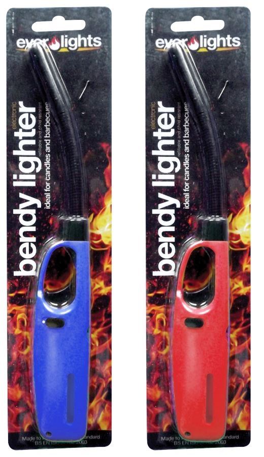ASSORTED REFILLABLE ELECTRONIC BENDY LIGHTER