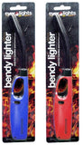 ASSORTED REFILLABLE ELECTRONIC BENDY LIGHTER