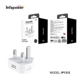 Infapower 5W USB-A Wall Charger – Compact Charging Plug