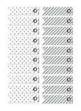 20 PC TAG EMBELLISHMENTS CELEBRATION
