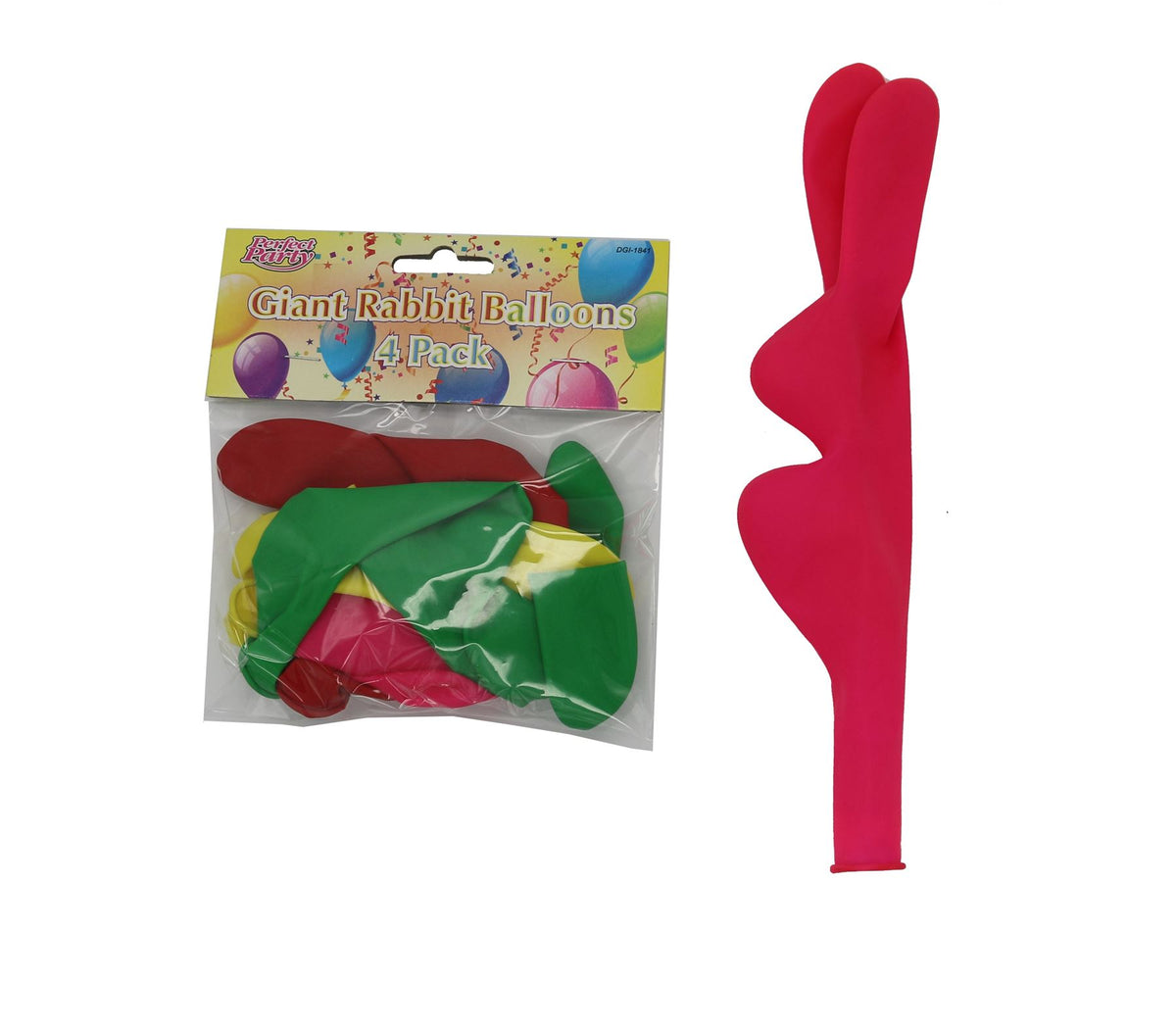 ASSORTED  RABBIT BALLOON