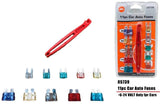 11PC CAR AUTO FUSES 6V24V W/ TOOL