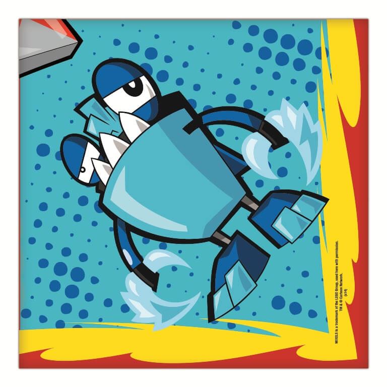 MIXELS-16 2PLY NAPKINS
