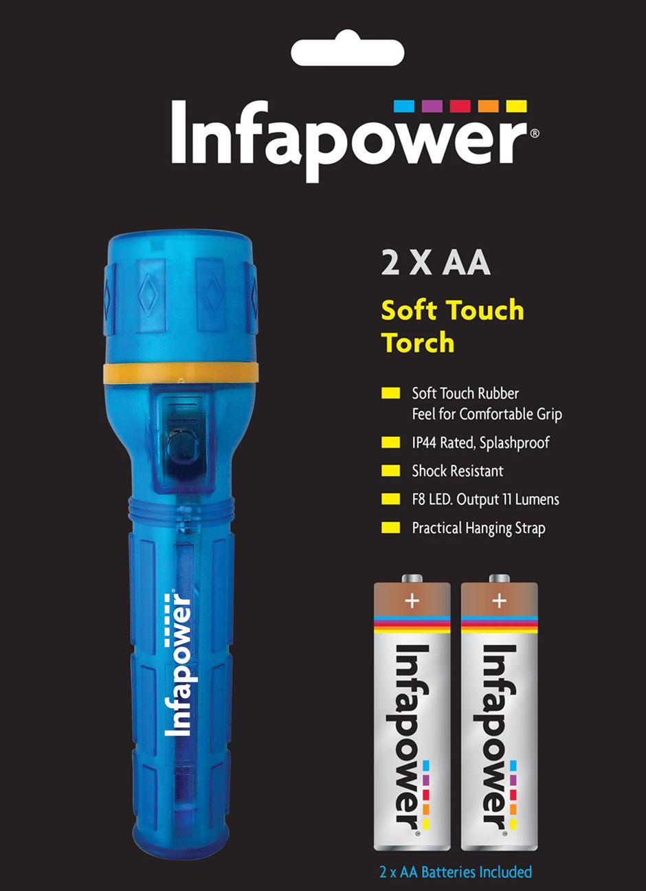 Infapower 2AA Soft Touch Torch