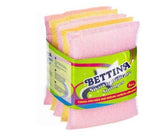 5PK ASSORTED BETTINA SPARKLE DELICATE SPONGES