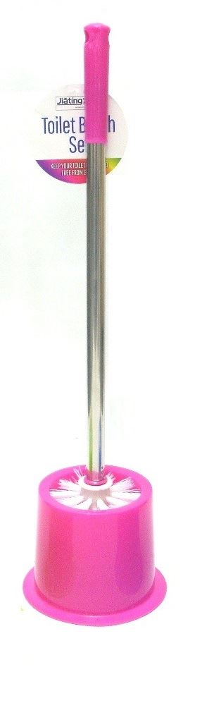 TOILET BRUSH SET ASSORTED COLOURS