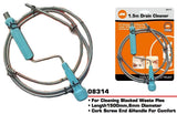 DRAIN CLEANER FOR BLOCKED PIPES 1.5M