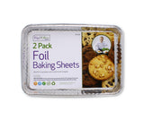 2PK FOIL BAKING SHEETS