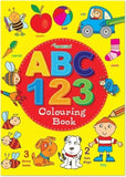ABC/123 COLOURING BOOK 29.5 X 21CM