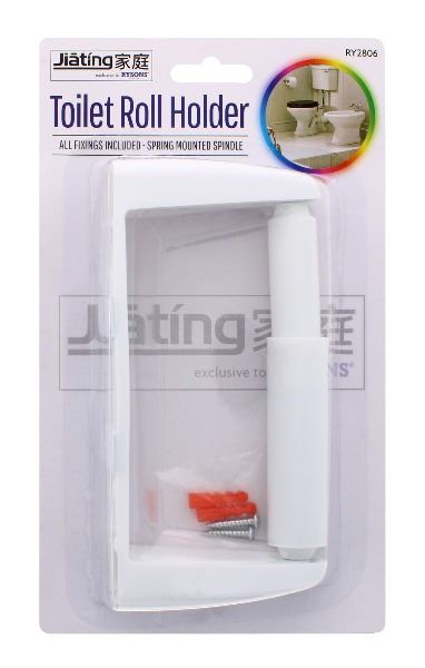 TOILET ROLL HOLDER PLASTIC
