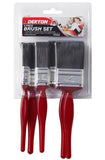 5PK ASSORTED DEKTON PAINT BRUSH SET